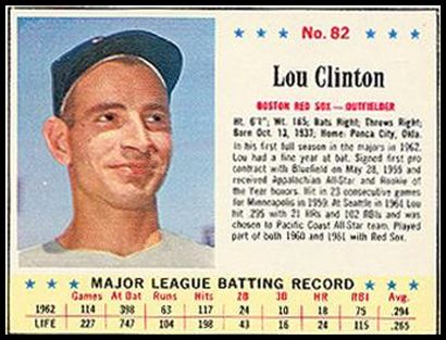 82 Lou Clinton